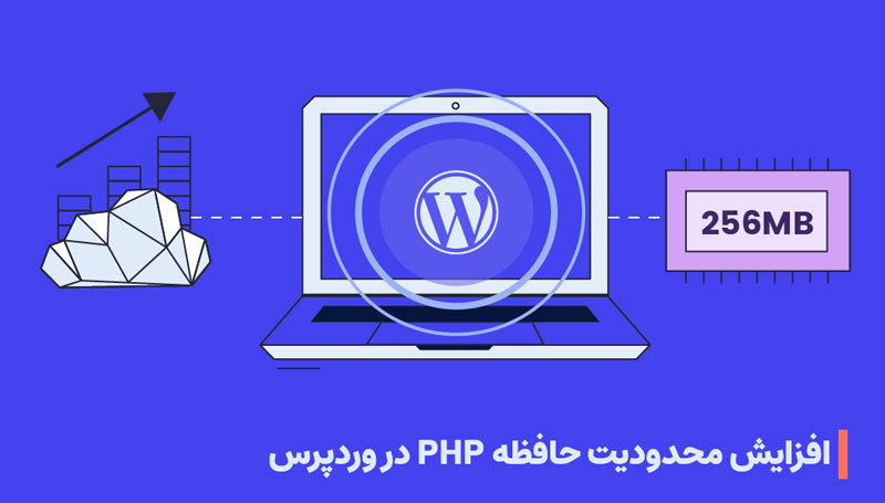 رفع خطای محدودیت فضای حافظه PHP در وردپرس 1 رفع خطای محدودیت فضای حافظه PHP در وردپرس افزایش مقدار حافظه PHP در وردپرس - MEMORY LIMIT